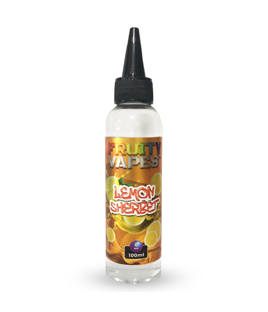 Lemon Sherbet 100ml 50VG 50PG – by Fruity Vapes