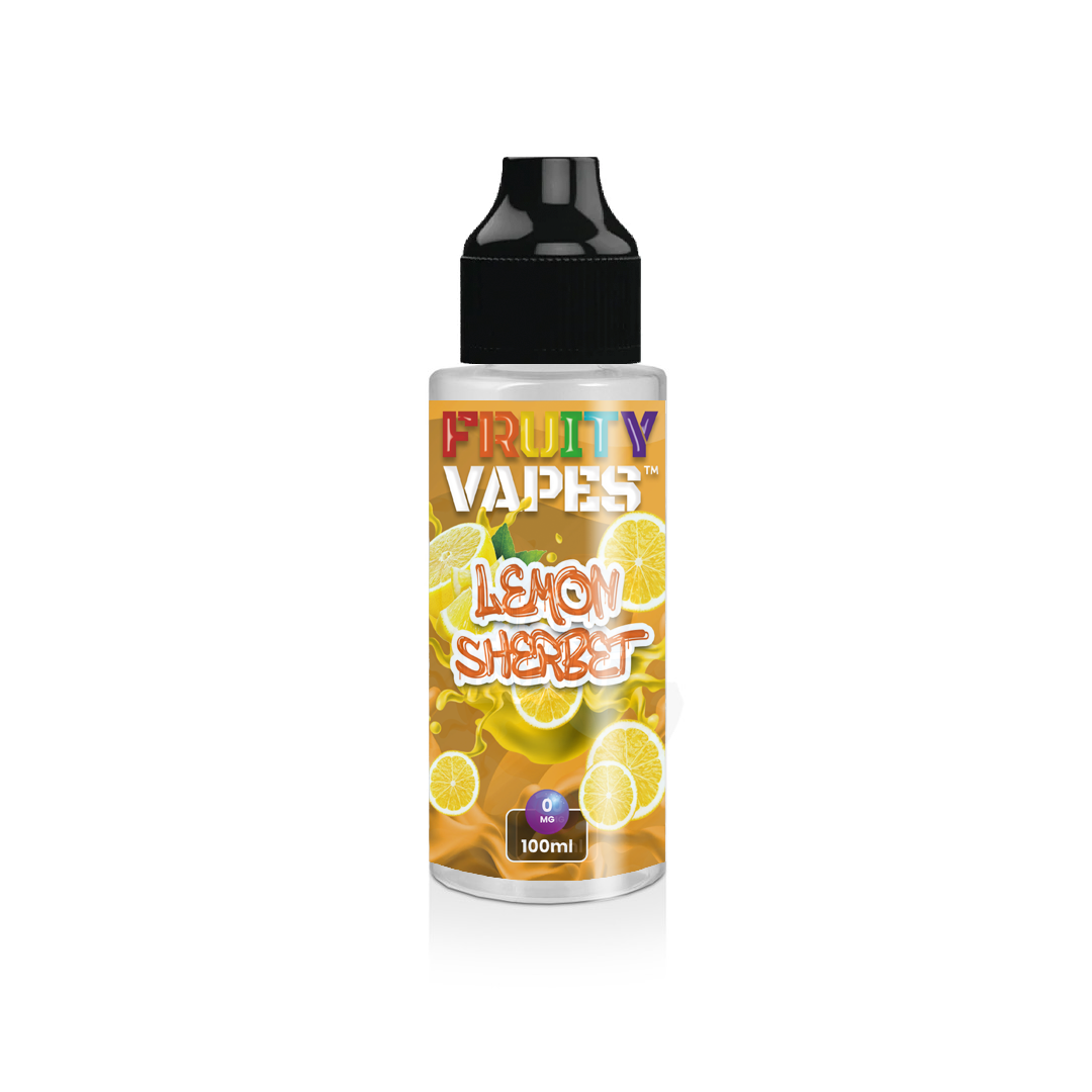 Lemon Sherbet 100ml 50VG 50PG – by Fruity Vapes