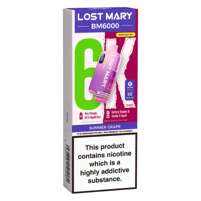 Lost Mary BM6000 Prefilled Pod Kit