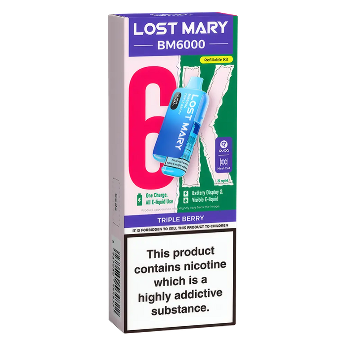 Lost Mary BM6000 Prefilled Pod Kit