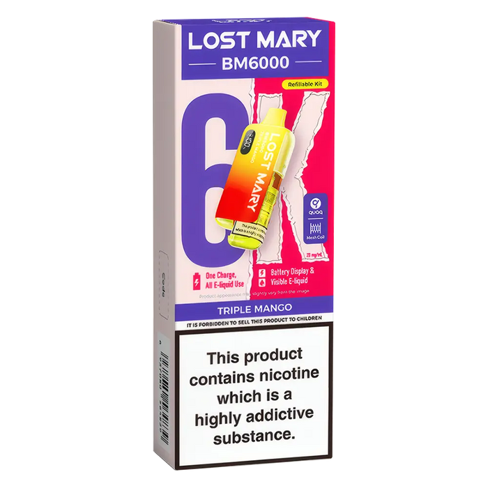 Lost Mary BM6000 Prefilled Pod Kit