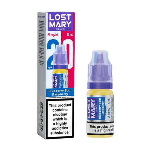 Lost Mary Nic Salts Vape Juice 10ml - Box of 5 Bottles