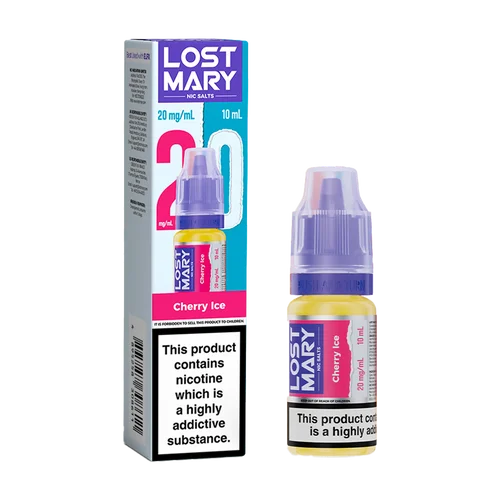 Lost Mary Nic Salts Vape Juice 10ml - Box of 5 Bottles