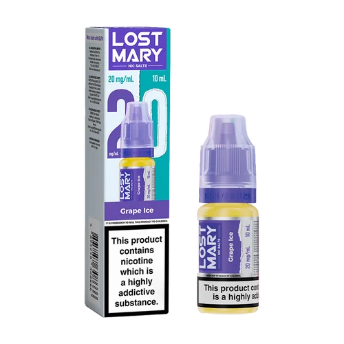 Lost Mary Nic Salts Vape Juice 10ml - Box of 5 Bottles