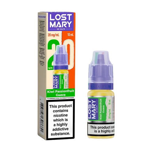 Lost Mary Nic Salts Vape Juice 10ml - Box of 5 Bottles