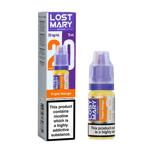 Lost Mary Nic Salts Vape Juice 10ml - Box of 5 Bottles