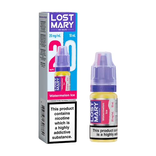 Lost Mary Nic Salts Vape Juice 10ml - Box of 5 Bottles