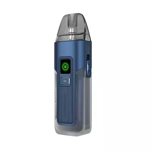 Vaporesso Luxe X2 Pod Kit in Navy Blue – stylish and compact vape device with an upgraded airflow system, and enhanced flavor delivery.