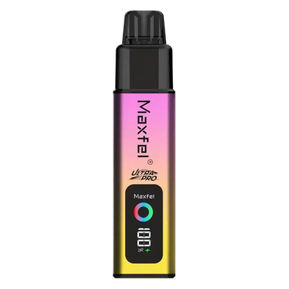 Maxfel Ultra Pro 35K Prefilled Pod Kit in Grape Ice / Pineapple Ice – powerful dual-flavor vape device with up to 35,000 puffs