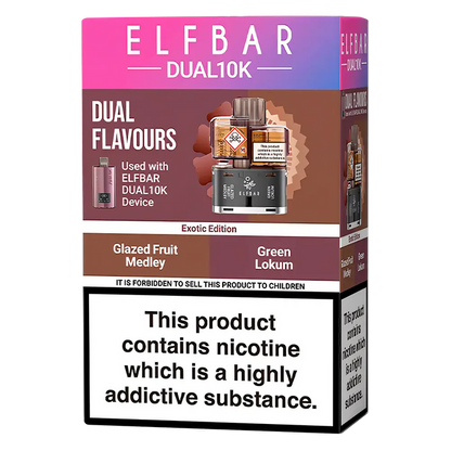 Elf Bar Dual 10K Prefilled Pods