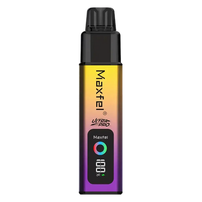 Maxfel Ultra Pro 35K Prefilled Pod Kit in Redbull Ice/ Cola Lime – powerful dual-flavor vape device with up to 35,000 puffs.