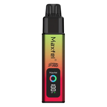 Maxfel Ultra Pro 35K Prefilled Pod Kit in Strawberry Ice/Strawberry Watermelon – powerful dual-flavor vape device with up to 35,000 puffs.