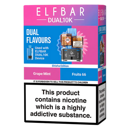 Elf Bar Dual 10K Prefilled Pods