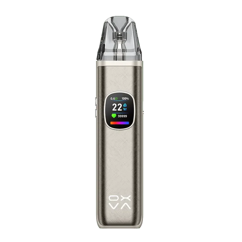 OXVA Xlim Pro 2 DNA Vape Kit in Silk Brown – premium vape device with a smooth white finish, advanced DNA chip, and precision power control.