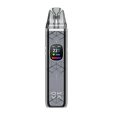 OXVA Xlim Pro 2 DNA Vape Kit inNebula Grey – premium vape device with a smooth white finish, advanced DNA chip, and precision power control.