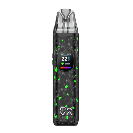 OXVA Xlim Pro 2 DNA Vape Kit in Luminous Forged Carbon – premium vape device with a smooth white finish, advanced DNA chip, and precision power control.