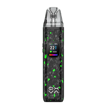 OXVA Xlim Pro 2 DNA Vape Kit in Luminous Forged Carbon – premium vape device with a smooth white finish, advanced DNA chip, and precision power control.