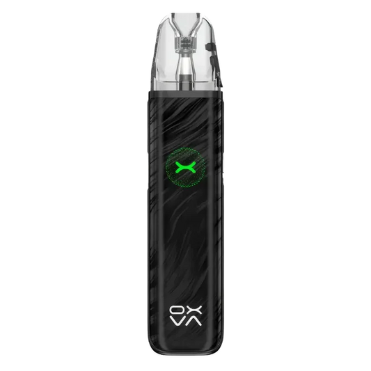 OXVA Xlim Go 2 Pod Kit in Black Shadow – compact pod system with 1000mAh built-in battery, 2ml refillable pods, and adjustable airflow for MTL and RDL vaping.