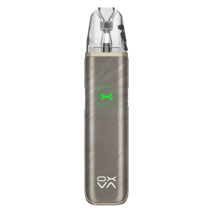 OXVA Xlim Go 2 Pod Kit in Light Brown Shadow – compact pod system with 1000mAh built-in battery, 2ml refillable pods, and adjustable airflow for MTL and RDL vaping.