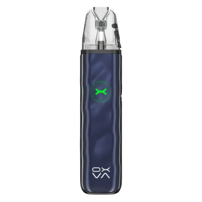 OXVA Xlim Go 2 Pod Kit in Metal Blue – compact pod system with 1000mAh built-in battery, 2ml refillable pods, and adjustable airflow for MTL and RDL vaping.