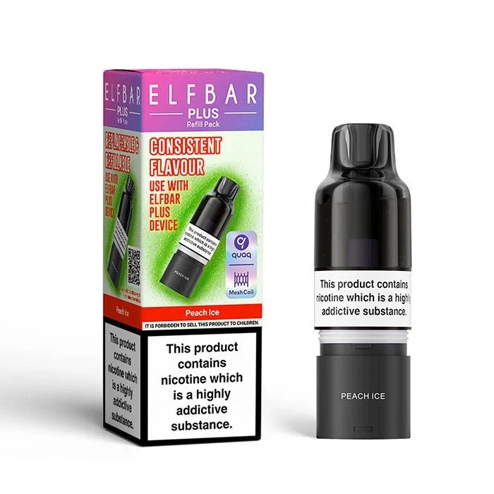 ELFBAR Plus 12 Prefilled Pods & Refill