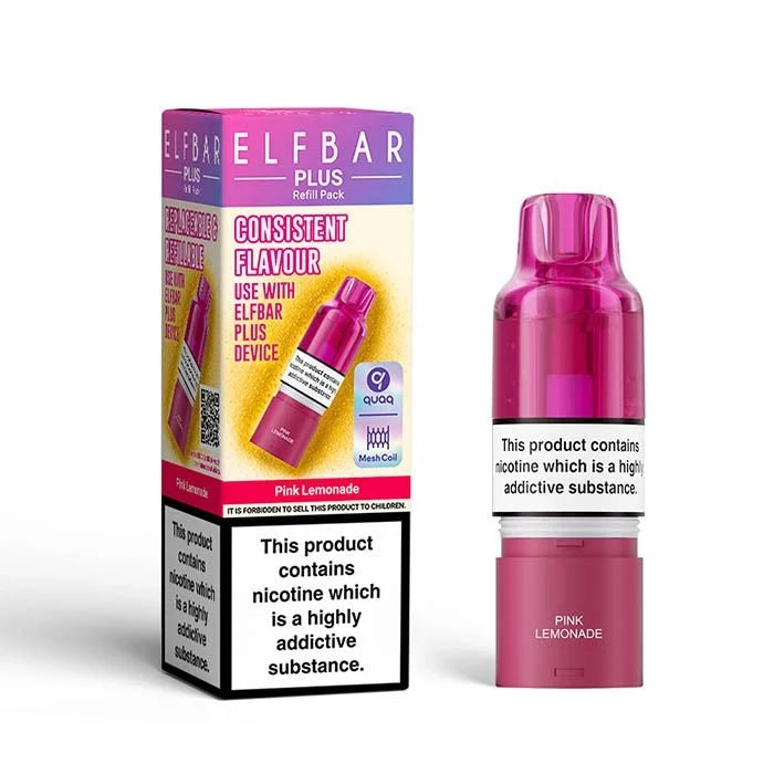 ELFBAR Plus 12 Prefilled Pods & Refill