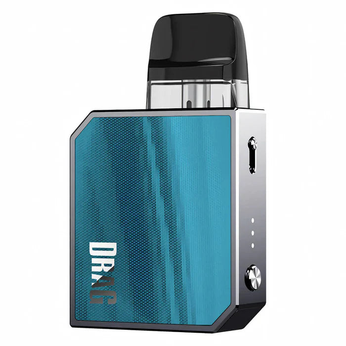 Voopoo Drag Nano 2 Pod Vape Kit in Powder Blue – ultra-compact vape device with an adjustable airflow, and smooth draw activation for a premium vaping experience.