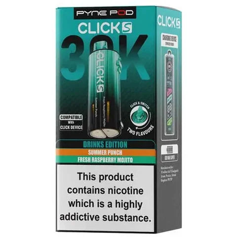 Pyne Pod Click S 30K Prefilled Replacement Pods