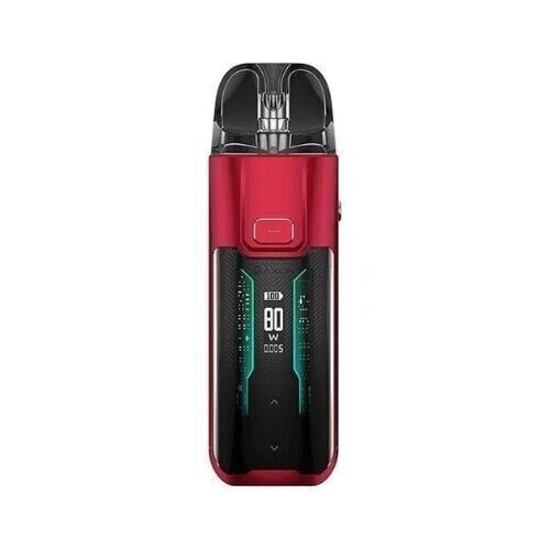 Vaporesso Luxe XR Max Pod Kit in Red – high-performance pod system with a 2800mAh built-in battery, COREX heating tech, and adjustable wattage for powerful DTL and MTL vaping.