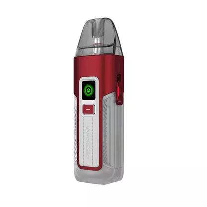 Vaporesso Luxe X2 Pod Kit in Ruby White – stylish and compact vape device with an upgraded airflow system, and enhanced flavor delivery.