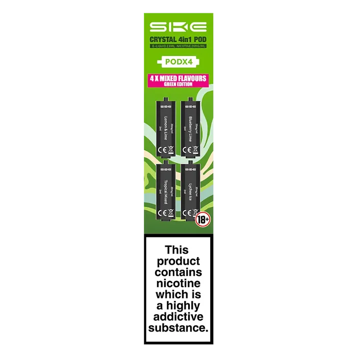 SKE Crystal 4-in-1 Prefilled Pods