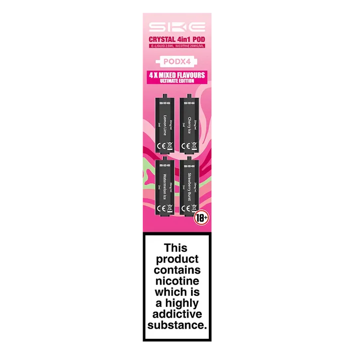 SKE Crystal 4-in-1 Prefilled Pods