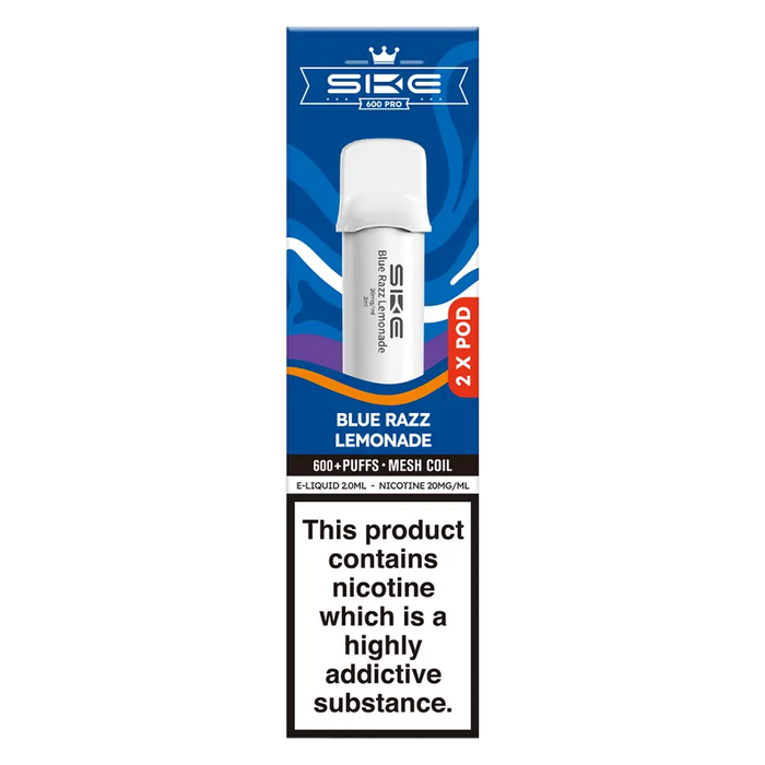 SKE Crystal 600 Pro & Plus Prefilled Pods Replacement