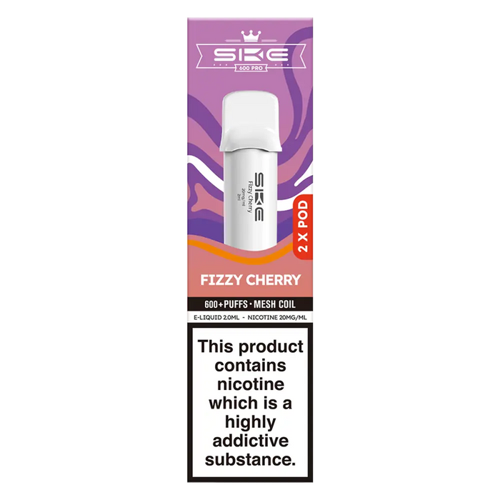 SKE Crystal 600 Pro & Plus Prefilled Pods Replacement