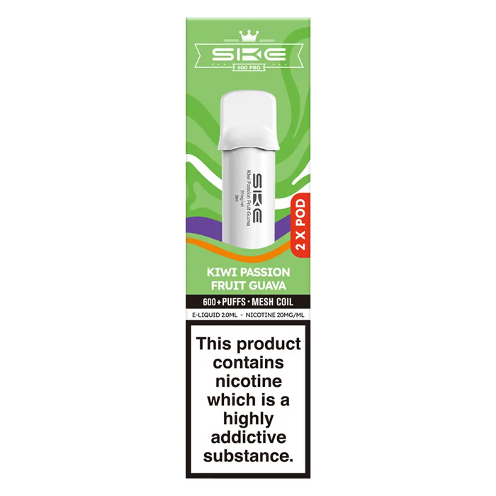 SKE Crystal 600 Pro & Plus Prefilled Pods Replacement