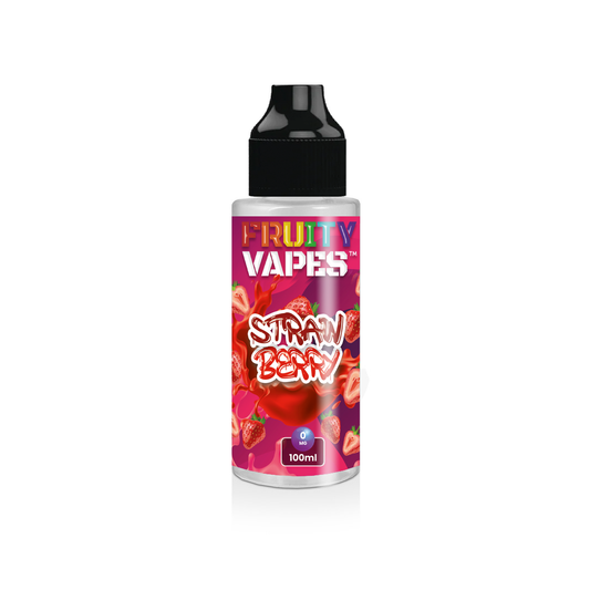 StrawBerry 100ml 50VG 50PG – by Fruity Vapes