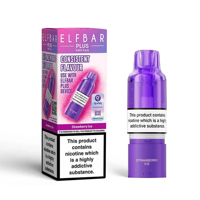 ELFBAR Plus 12 Prefilled Pods & Refill