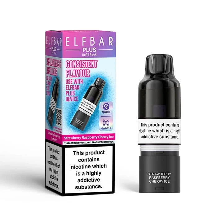 ELFBAR Plus 12 Prefilled Pods & Refill