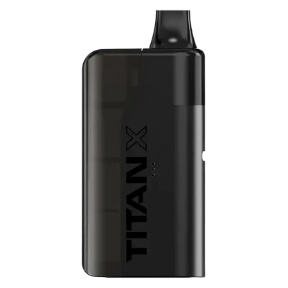 Titan X Prefilled Pod Kit in Cola Freeze flavor, a sleek and easy-to-use disposable vape, prefilled with smooth nicotine salt e-liquid for a satisfying and convenient vaping experience.
