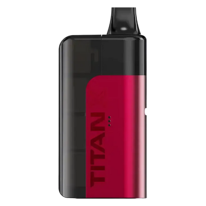 Titan X Prefilled Pod Kit in Fruit Punch flavor, a sleek and easy-to-use disposable vape, prefilled with smooth nicotine salt e-liquid for a satisfying and convenient vaping experience.