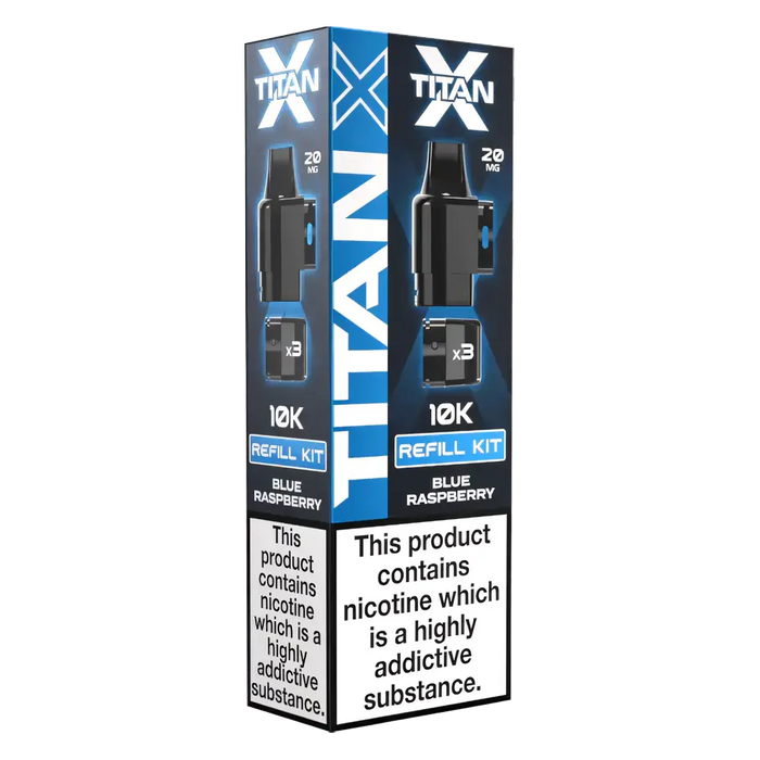 Titan - X Prefilled Replaceable Pods Refil Containers 20mg Pods - UK Dispatch