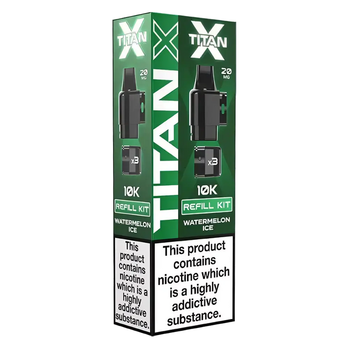 Titan - X Prefilled Replaceable Pods Refil Containers 20mg Pods - UK Dispatch