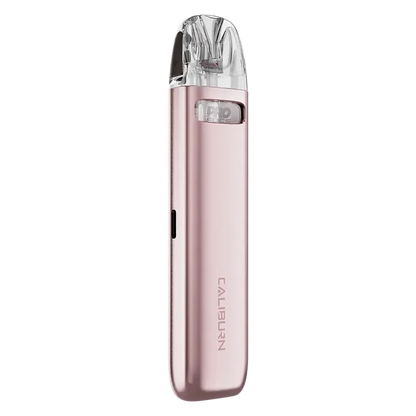 Uwell Caliburn G4 Mini Pod Kit in Bright Pink – sleek pod vape kit with 1100mAh built-in battery, 2ml refillable pods, designed for both MTL and RDTL vaping.