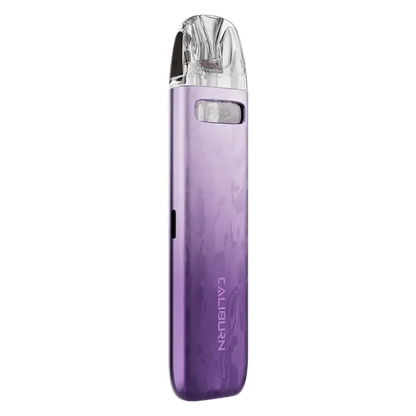 Uwell Caliburn G4 Mini Pod Kit in Phoenix Purple – sleek pod vape kit with 1100mAh built-in battery, 2ml refillable pods, designed for both MTL and RDTL vaping.