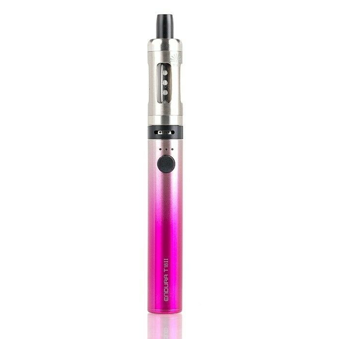 Innokin Endura T18 II starter kit in Violet, featuring a sleek design, built-in battery, and Prism tank for smooth mouth-to-lung vaping.