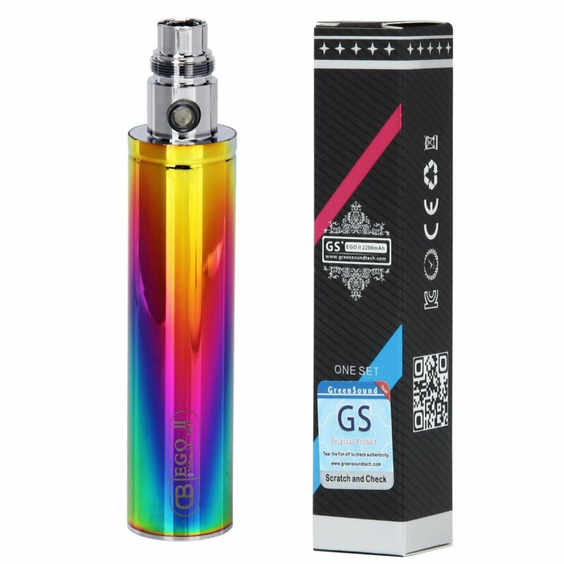 GS eGo II pod kit in Rainbow, designed for easy-to-use vaping with a compact and durable design.