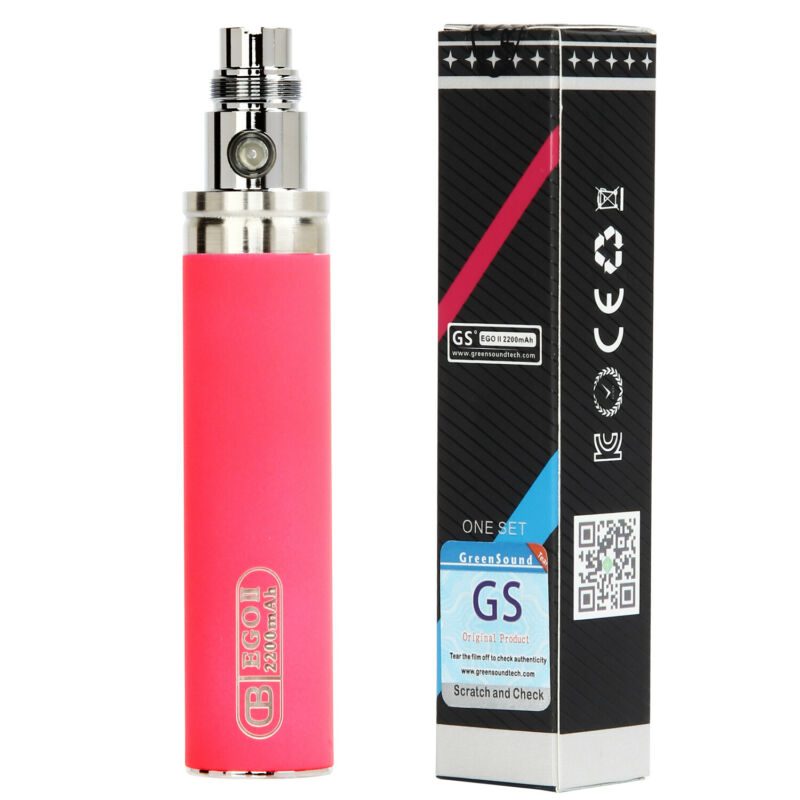 GS eGo II pod kit in Pink, designed for easy-to-use vaping with a compact and durable design.