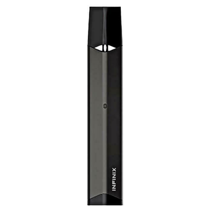 SMOK Infinix 2 pod kit in Gunmetal, with 450mAh battery, featuring a slim and portable design for convenient vaping.