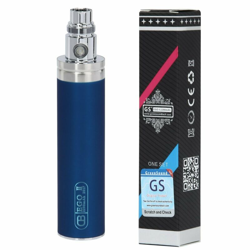 GS eGo II pod kit in Blue, designed for easy-to-use vaping with a compact and durable design.