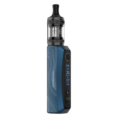 Vaporesso GTX One Pro Vape Kit in Blue – 40W pod mod kit with 3000mAh built-in battery, 2ml tank capacity, and compatibility with Vaporesso GTX coils